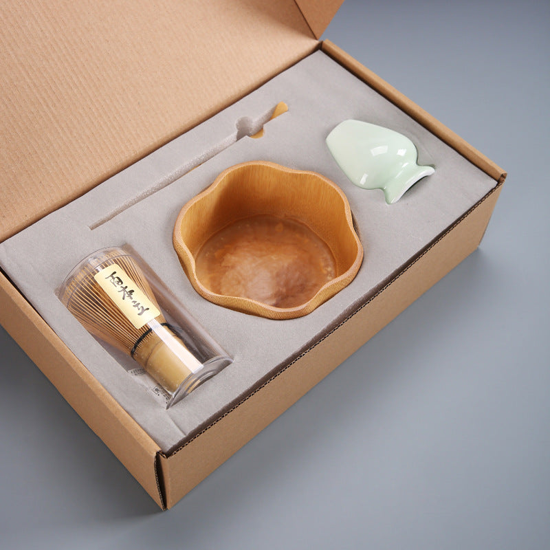 Matcha Chasen and Bowl Set