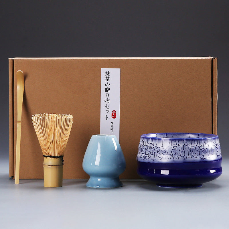 Tea Brush Matcha Brush Hyakumonari Tea Brush Stand Combination Song Dynasty Tea Ordering Set